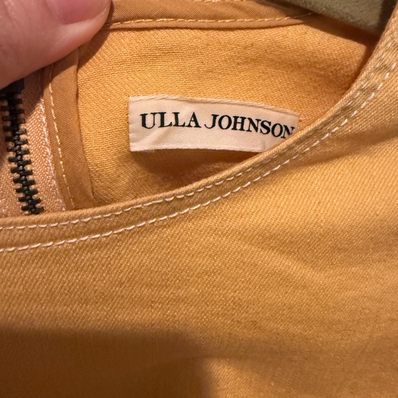 Ulla Johnson Yellow Top Sz 4 - Picture 3 of 5
